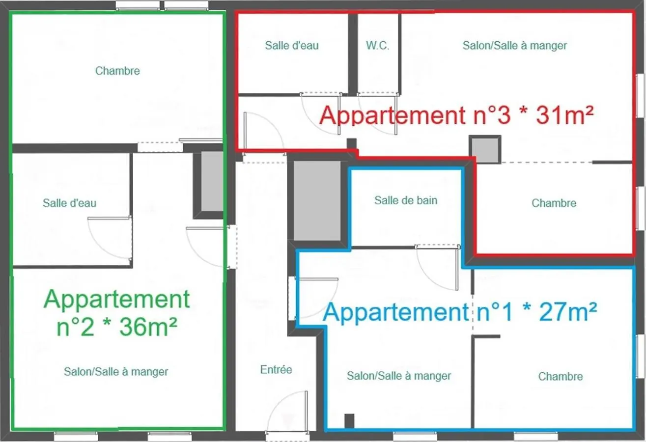 Appart'Hotel - Seclin-Appartements